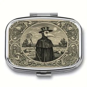 Kovová krabička hranatá